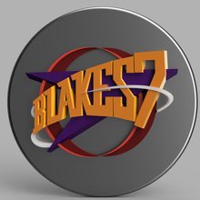 blake's 7 logotipo blakes7 blakes 3d print model - Mito3D