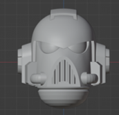 blank 7th-gen v1 variant space heads Game 3d print model - Mito3D