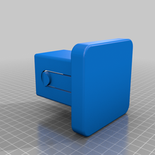 blank hitch cover tool 3d printing 3d print model - Mito3D