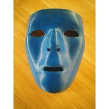 blank mask various template cosplay costume halloween diy sculpting 3d print model - Mito3D