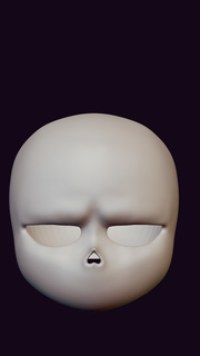 leer Mund mask bündeln Cosplay Maske 3d print model - Mito3D