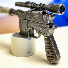 blaster dl 44 han assolo meccanica spazio elettronica stella guerre toy_game_accessories 3d print model - Mito3D