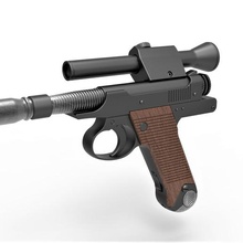 pistola bláster cara duna mandalorianas varios blaster el de la caradune estrella guerras starwars arma fuego scifi juguete réplica cosplay impresión imprimible película prop 3d print model - Mito3D