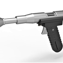 pistola blaster kyd-21 de filme star wars ataque clones vários starwars brinquedo printable imprimir cosplay réplica prop kyd21 arma fogo scifi blasterpistol 3d print model - Mito3D
