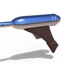 blaster tabanca S2 film star wars episode 1 phantom menace çeşitli yazdırılabilir baskı oyuncak cosplay yineleme scifi ateşli silah tabancası kraliçe naboo Kraliyet starwars savaşlar yıldız 3d print model - Mito3D
