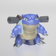 blastoise jogo mostrar pikachu squirtle pokemon 3d print model - Mito3D