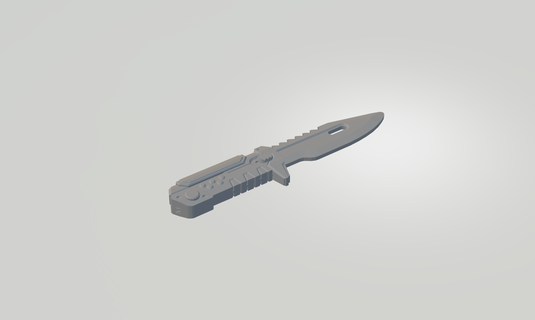 Blastx bıçak yakın dövüş yiğit isyan oyunları oyunlar oyun Aksesuarlar hançer bıçaklı silah ağzı kılıç balta kelebek 3d print model - Mito3D