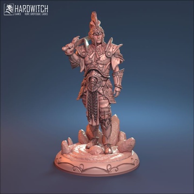 fogli gioco stampa spada guerriero magia assassino 3dprintable posa blindato 3d print model - Mito3D