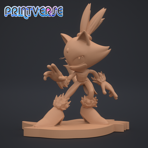 fiammata figurina 3D print model - Mito3D