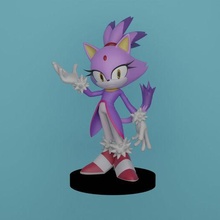 resplandor Sonic 3d print model - Mito3D
