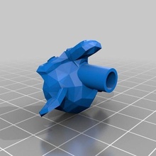 blender poly monkey head - spinner monoprice select mini blender3d 3d_printer_accessories 3d print model - Mito3D