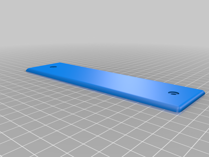 blind plate avvolgitore copri buco placca tapparella 3d printer accessories 3d print model - Mito3D