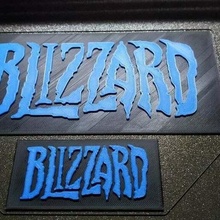 blizzard logo decor 3d print model - Mito3D
