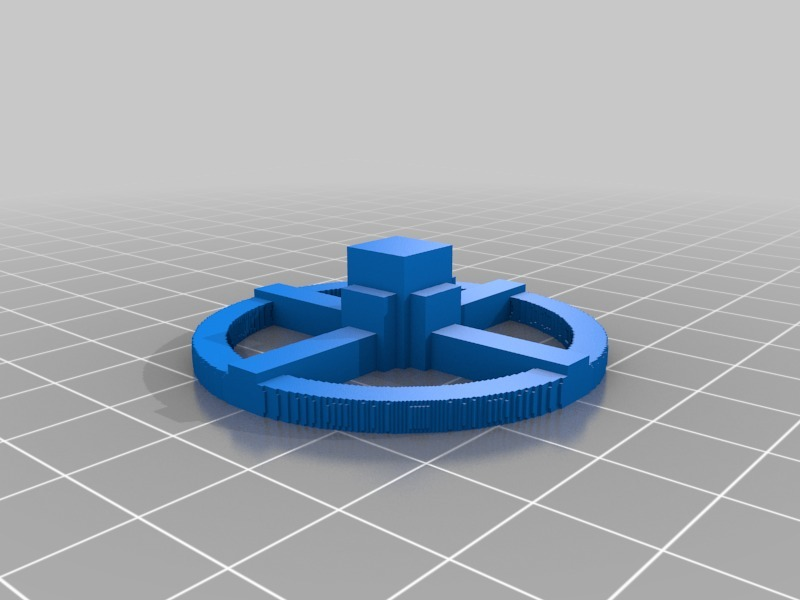 block direção roda 3d golpear veículos 3D print model - Mito3D