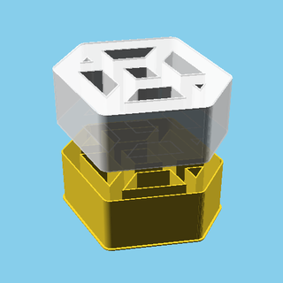 bloquer bords nid boîte v1 chose 3d print model - Mito3D