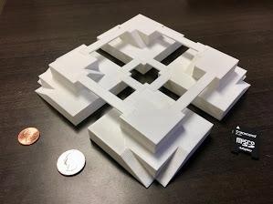 block fort - mario kart 64 buildings structures 3d print model - Mito3D