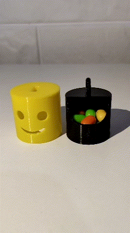 bloquer tête porte clés secret espace rangement Marshmello Chaveiro pendentif portachiavi musique agréable 3D print model - Mito3D