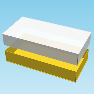 bloccare nidible scatola v1 vari 3d print model - Mito3D