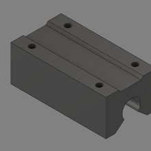 block sbr16luuu tool cnc 3d print model - Mito3D