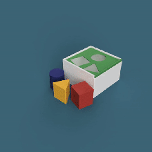 bloques juego niños bebé juguete jugando deslizador 3d print model - Mito3D