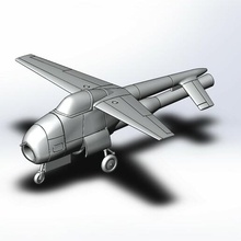 Blohm voss p213 1 72 luft 46 bv Luftwaffe Flugzeug maßstabgetreues Modell Kämpfer ww2 emergency_fighter_program luft46 Voss 3d print model - Mito3D
