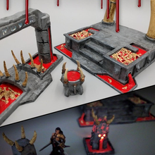blood bone - abyssal scenery 28mm gaming sample items game games warhammer terrain tabletop dnd 3d print model - Mito3D