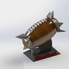blood bowl ball game bloodbowl 3d print model - Mito3D