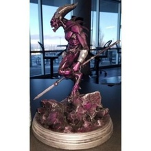 blood demon filipturz split large print art statue 3d print model - Mito3D