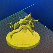 blood moon akali 3dmodel league of legends 3d_printing 3d print model - Mito3D