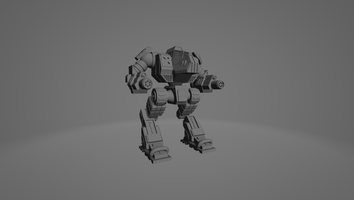 sang moissonneuse mecha jeu battletech 6mm hexadécimal jeu 3d print model - Mito3D