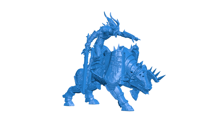 bloodcrushers of khorne emang 3d print model - Mito3D