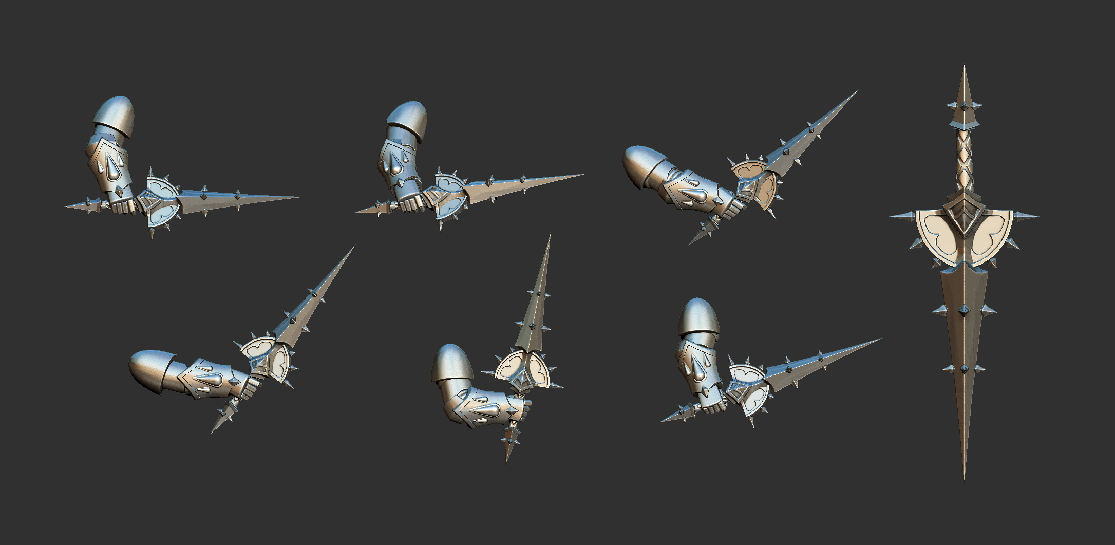 kan muhafızı Kılıçlar 4 kanlı melekler bitz kitbashing 40 Uzay deniz erkekler güç kılıcı nöbet gk bt ultra yumruk Kaptan izlemek ped imperium kılıç koruyucusu 3D print model - Mito3D