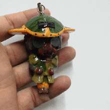 segugio chiave squillare amuleto apice titolare supporto giocattolo figura 3d print model - Mito3D