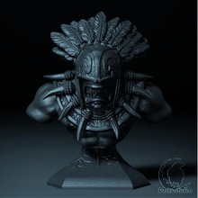 bloodseeker bust dota 2 game figurines minatures creatures monsters characters models busts games fantasy hero's 3d print model - Mito3D