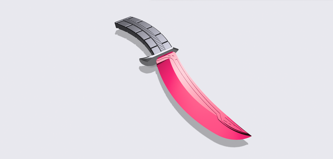 bloody knife archmage mage magic reincarnation blade dagger manhwa manga anime 3d print model - Mito3D