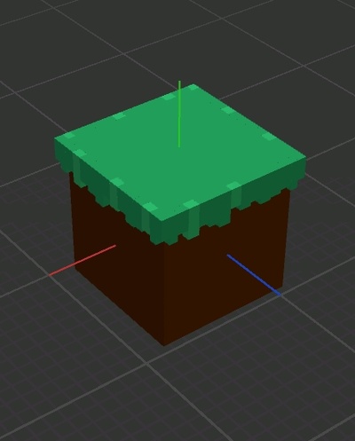 bloque minecraft videojuegos 3d print model - Mito3D