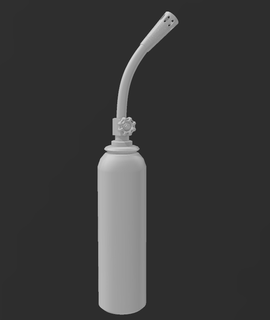 chalumeau propane torche souder atelier mécanicien Feu garage diorama 3d print model - Mito3D
