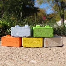 bloxen sidewalk chalk mold game 3d print model - Mito3D