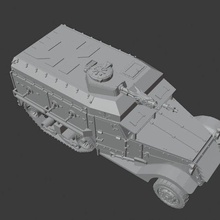 engaño lleno n20 tropa transporte juego sangre pacto caos khorne traidor Guardia culto cultivista hereje 40k martillo guerra quimera 3d print model - Mito3D