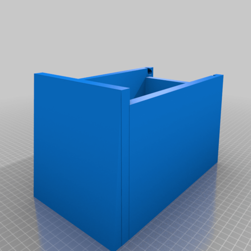 blue bird house wo anteriore v2 strumento La stampa 3d 3D print model - Mito3D