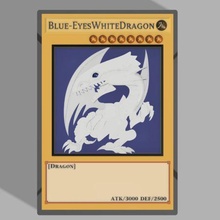 blue eyes white dragon card game ornament anime otaku art gadget yugioh dragon card game sleeve blue eyes white dragon