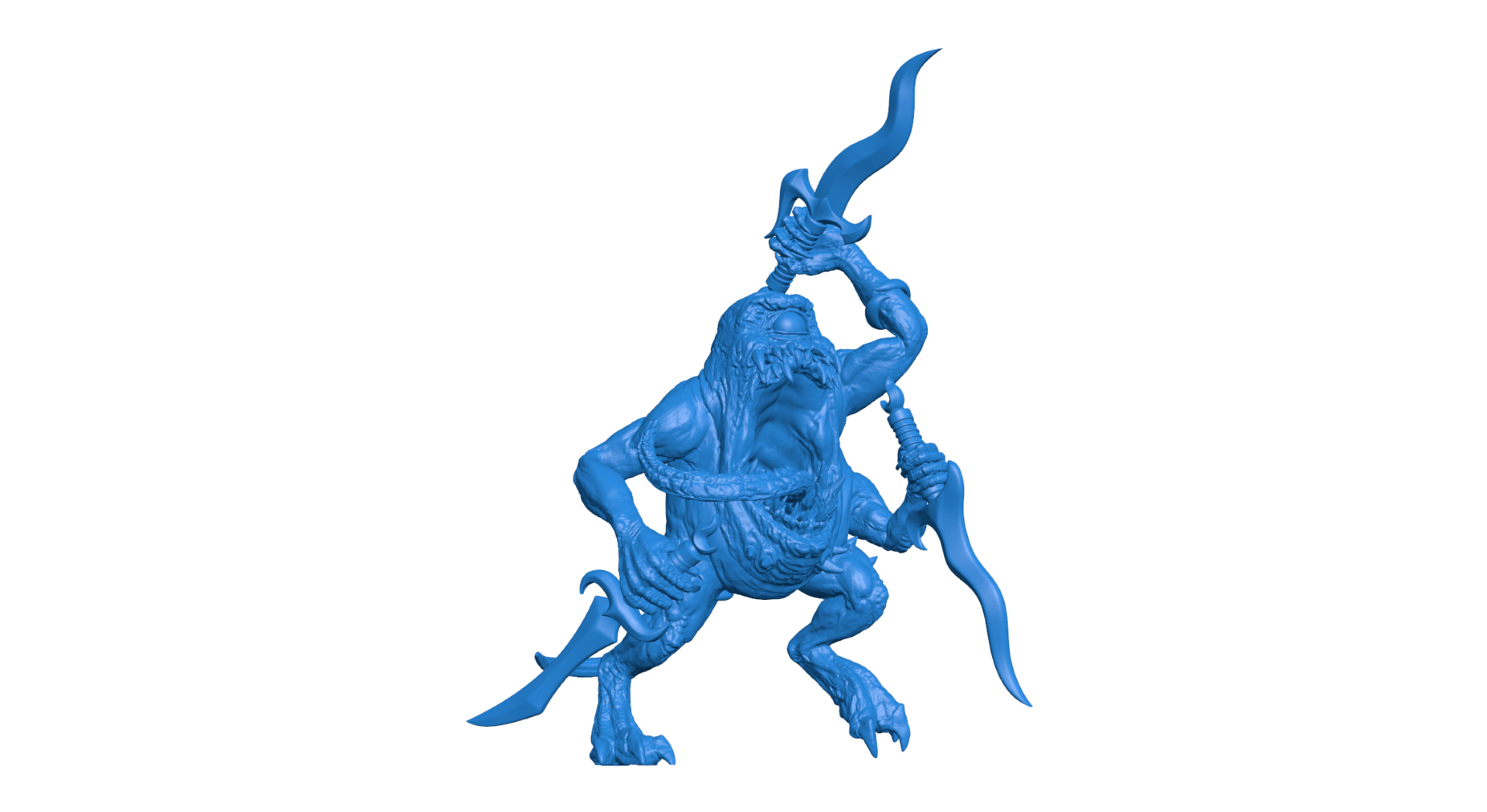 azul horrores of tzeentch fato 3D print model - Mito3D