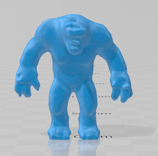 azul homem jogos figura estatuetas miniatura miniaturas monstro brinquedo brinquedos conjunto acessórios 3d print model - Mito3D