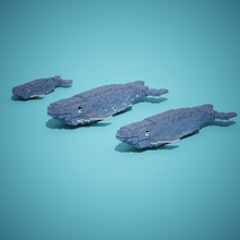 azul ballena animal 3d print model - Mito3D