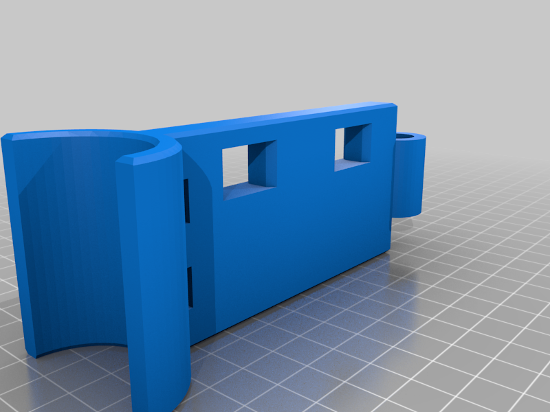 azul yeti vivo montar Código Postal Corbata remezclar 3D print model - Mito3D