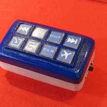bluepad streamdeck tuş takımı gadget 32u4 arduino tüy bluetooth 3d print model - Mito3D