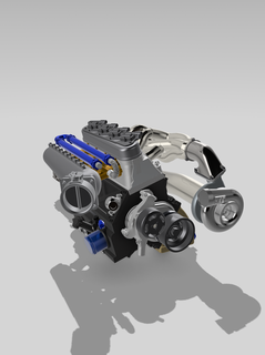 blueprint engines 4cyl lsx engine sequential gearbox v8 twin turbo blown supercharged outlaw radial hemi big block drag race racing beadlock pro mod pri 3d print model - Mito3D