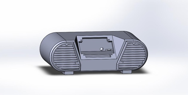 bluetooth speaker 3d print model - Mito3D