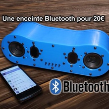 haut-parleur bluetooth gadget enceinte 3d print model - Mito3D