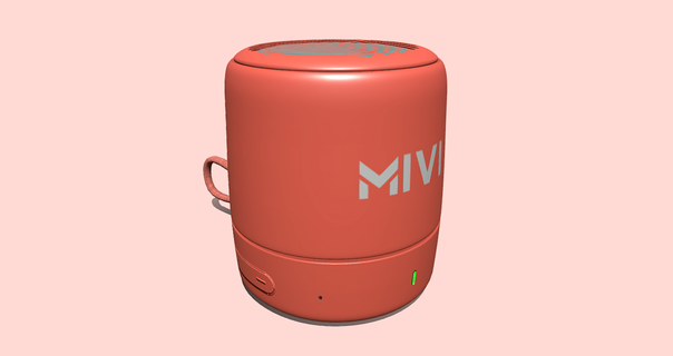 bluetooth speaker mivi 3d print model - Mito3D